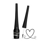 Million Colors Waterproof Liquid Eyeliner Black | Matte Finish Smudge-Proof Sweatproof Quick Dry | Long Lasting Up to 12 Hours | High Precision Applicator | 5ML | Charcoal 01