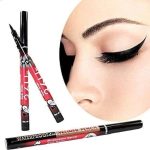 ZUKRAVE Professional Beauty Combo Of 2 Fabulous Matte Shades Lipstick 5 In 1, (Red + Nude) Edition Lipstick Set, 7.5G Each With 36H Eyeliner And 1 Kajal Pencil-(Pack Of 4),1 Count - Image 4