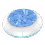 ILSMYSUTRA Ultrasonic Turbine Washing Machine Mini Tub Laundry Washer for Dorms Blue|Home & Garden | Washing Machines - Image 7