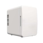 ATORSE® 4L Mini Fridge Multiuse Cosmetics Fridge for Desktop Living Room Small Place White