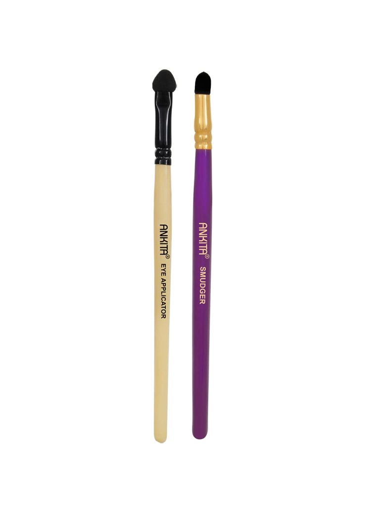 Ankita Combo of Eye Applicator Brush with Eye Smudger Brush by Chhavi Creation(Eye Applicator+Eye Smudger)