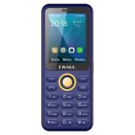 IKALL I6 Feature Keypad Mobile Phone – 2.4" Screen, 2500mAh Battery, FM Radio, Music & Video Player, Type-C Charging, Triple-Sim (Dodger Blue) - Image 2