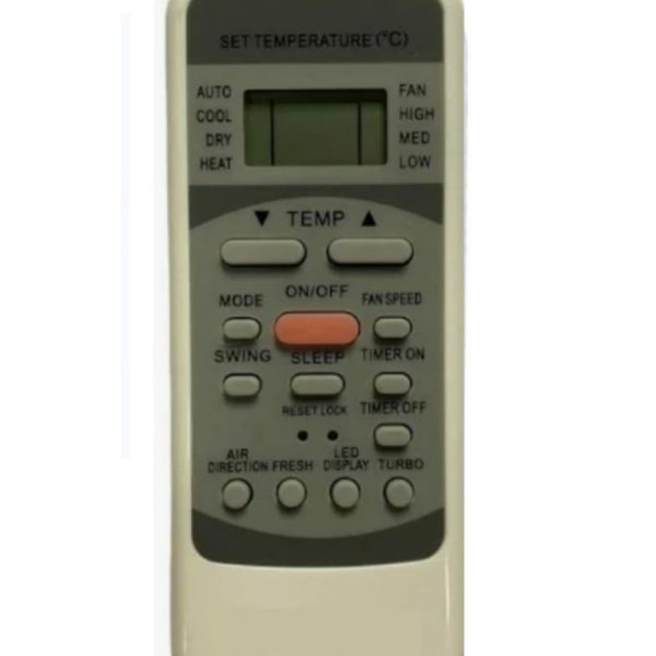 Ethex® Air Conditioner Remote Compatible for Frosty Split/Window AC Remote Control (Please Match The Image with Your Old Remote) (AC-12)