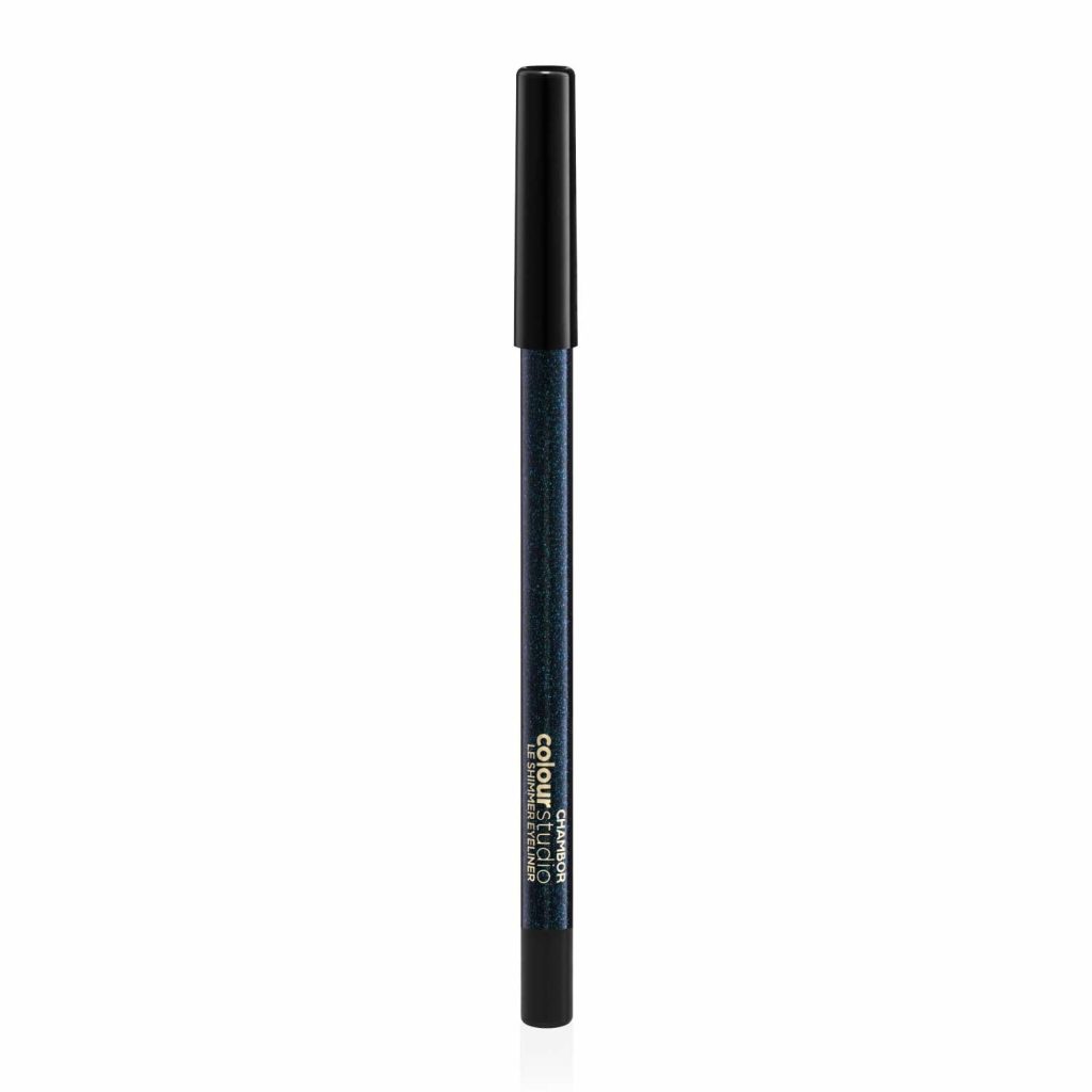Chambor Colour Studio Le Shimmer Eyeliner |32 hr| Water proof, Smudge Proof, Black Éclat, 1ml