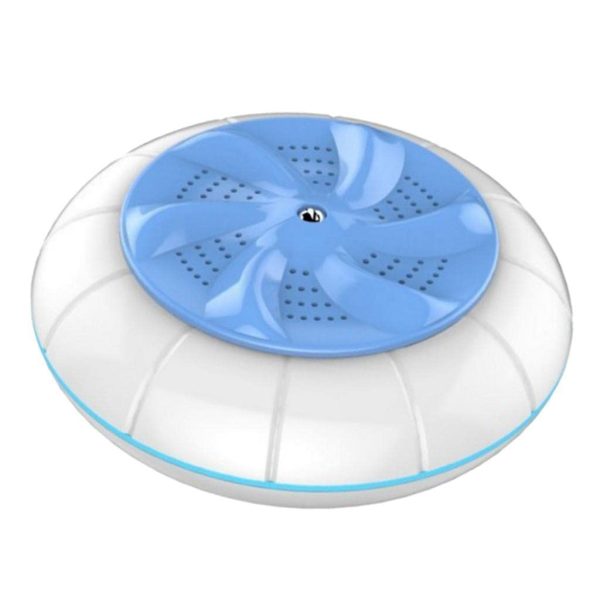 ILSMYSUTRA Ultrasonic Turbine Washing Machine Mini Tub Laundry Washer for Dorms Blue|Home & Garden | Washing Machines