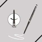 Jaquline USA Onestroke Kajal Snow White Pencil | Highly Pigmented| Waterproof And Smudge-Proof | Intense Color |Gentle | Matte Finish | Dermatologically Tested - Image 4