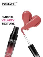 Insight Cosmetics No Smudge Lip Color |Matte Texture|12Hrs Waterproof|True Color|Smudge Proof |Paraben Free |100% Veg |Longwear, 4g(LG49-07) - Image 7