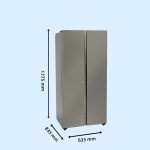 BPL 500 L Frost Free Inverter Side by Side Refrigerator,(2024 MODEL,Techvanced inverter Technology,BRS-I520RNVSSM,Shiny Silver) - Image 7