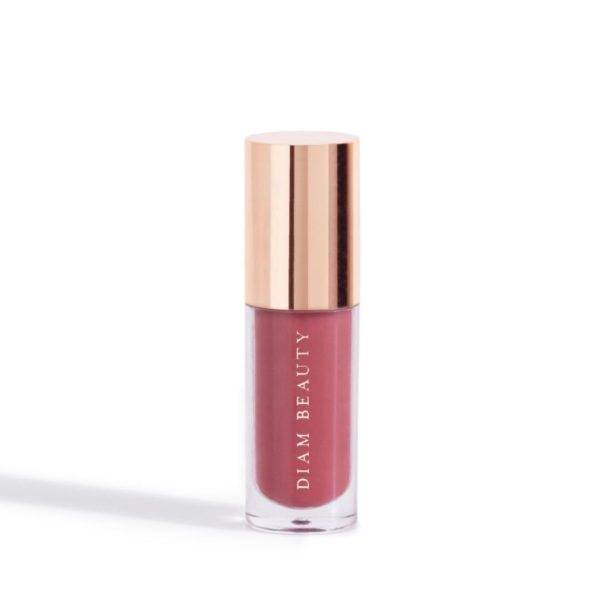 Diam Beauty Love Potion Lip Oil, Lip Gloss for Women - Long Lasting, Natural Organic Lip Makeup, Unique Lip Gloss Formula - Rose (5ml) (Rose)