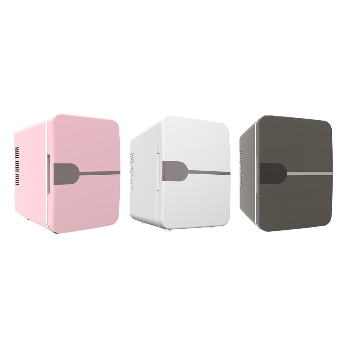 ARTISOUL® Mini Fridge Flat Design Fridge Multipurpose Lightweight Compact Refrigerator Pink | Major Appliances | Refrigerators & Freezers | Mini Fridges - Image 2