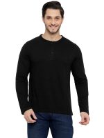 Aventura Outfitters Henley Full Sleeves T-Shirt for Men