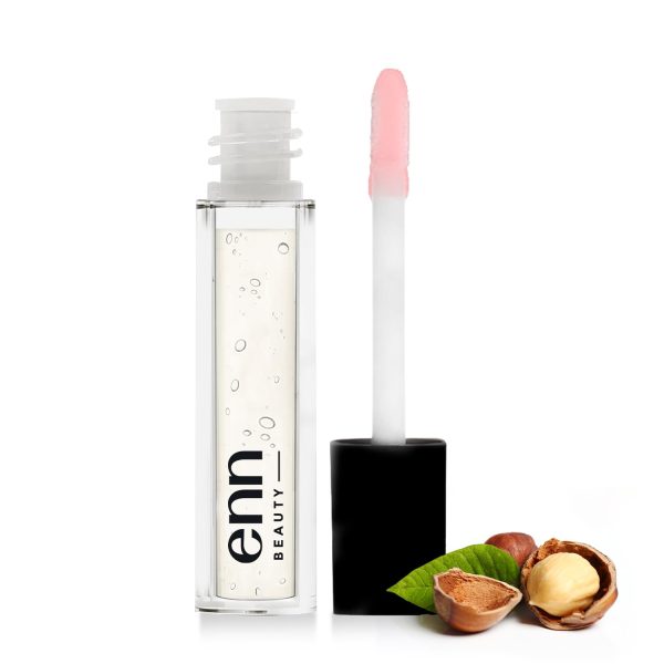 ENN Beauty pH Lip Gloss, Non Sticky Color Changing Lip Oil with Squalene, Macadamia Nut & Vitamin E for Soft & Plump Lips - 1.5ml