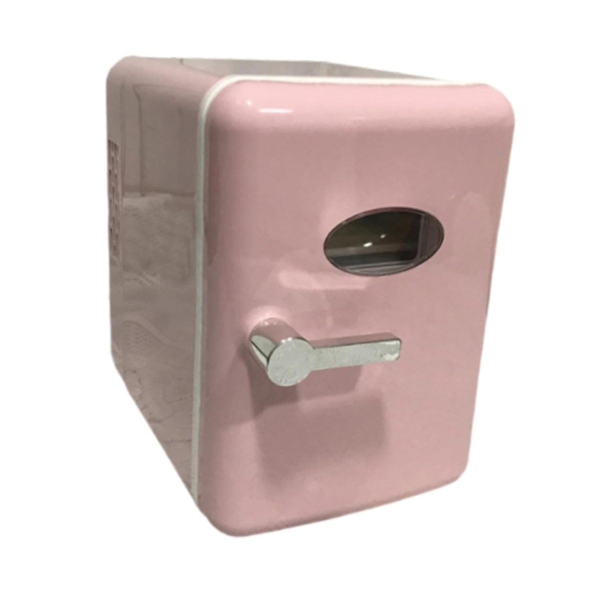 ATORSE Skincare Fridge Single Door 4L Mini Fridge for Skincare Beauty Makeup Office Pink - Image 2