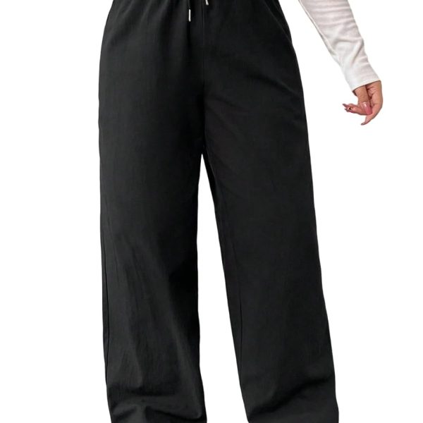 dockstreet Women's/Unisex ONESOPEN Bottom Drawstring Pure Cotton Stretchable Baggy Jogger Pants