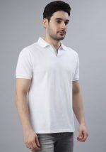 Wear Your Opinion Solid Cotton Rich Polo T Shirt | Collar Tshirts | Half Sleeves | Plain-Regular Fit (Available in Plus Size) - Image 3