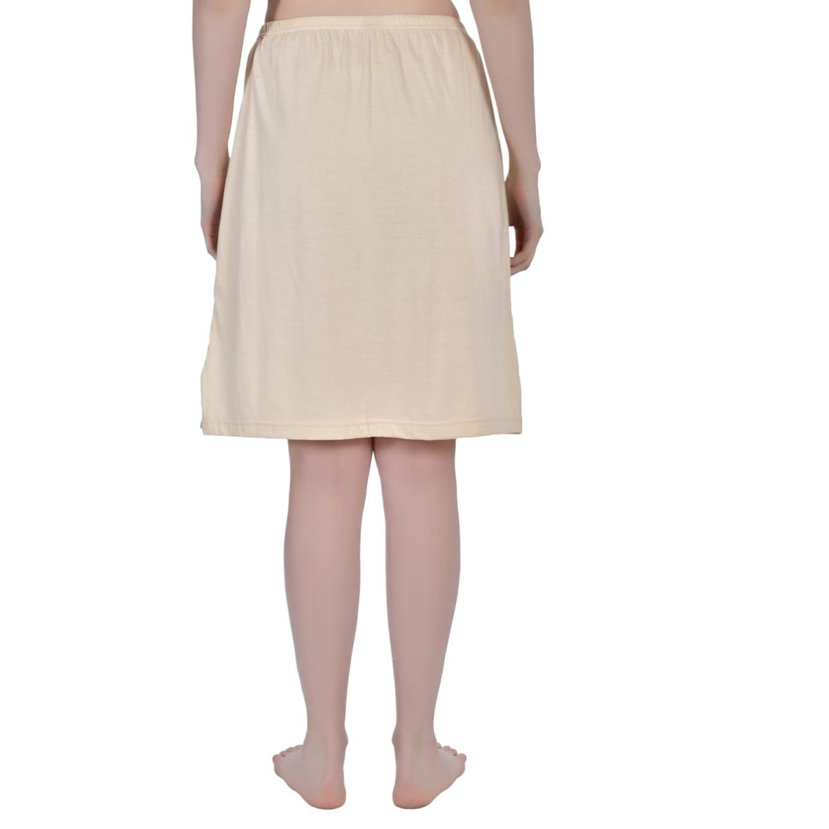 Aimly Women's Cotton Knee Length Skirt Slip - Pack of 2 - Image 3