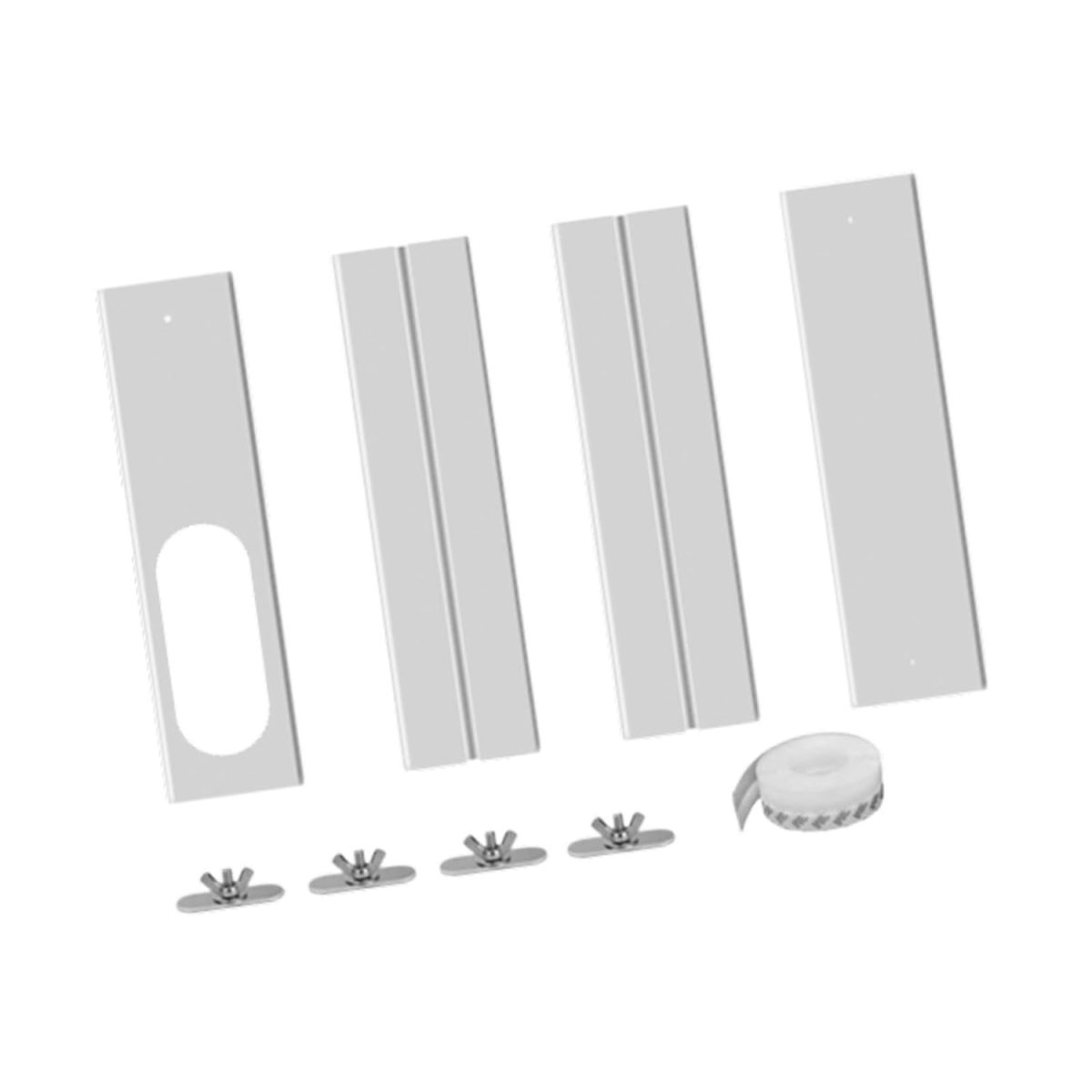 TRENDYNEST® Portable Air Conditioner Window Kit Adjustable Practical Telescopic Vent Kit | Home & Garden - Image 4