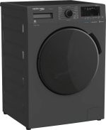 Voltas Beko 7.0kg 5 Star, Inverter, Front Load Washing Machine (WFL7012VTMP, Anthracite), Steam Wash,Stain Expert - Image 3