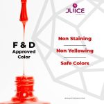 JUICE Quick-dry, 100% Veg & Cruelty Free Nail Paint I Long Lasting, Chip Resistant, Nail Polish for Women, Gel Finish, High Gloss, F&D APPROVED COLORS & PIGMENTS(LITTLE GOLD - D09) - Image 5