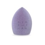SIMPLYNAM Pro Microfibre Makeup Sponge | Seamless Blending for Foundation, Blush & Contour | Minimizes Product Absorption | Vegan & Latex-Free | Dry & Wet Use | Precision Design | Malaga Wine