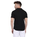 Tfurnish Men's Casual Spread Collar Shirt | Half Sleeve Slim Fit Button Down with Chest Flap Pockets & Stylish Badges - Image 2