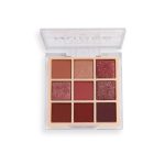 Makeup Revolution Ultimate Nudes Shadow Palette Dark Eyeshadow Palette 9 Pigmented Color for Eye Make Up_ High Professional Mattes and Shimmers Shades-8g - Image 6