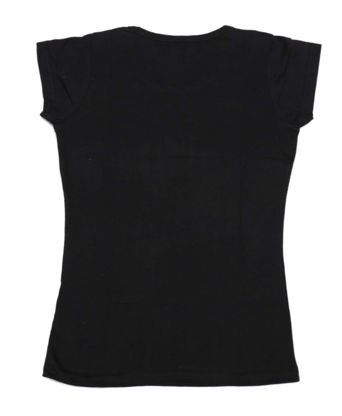 IndiWeaves Girls Cotton Half Sleeve Printed T-Shirt (Black,11-12 Years) - Image 2