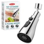 PANCA Tap Extender for Kitchen Sink | 360 Rotating Flexible Faucet Extension with 3 Spray Modes | Kitchen Accessories Items for Home, Wash Basin Tap, Water Tap Filter, Kitchen Tools & Gadgets