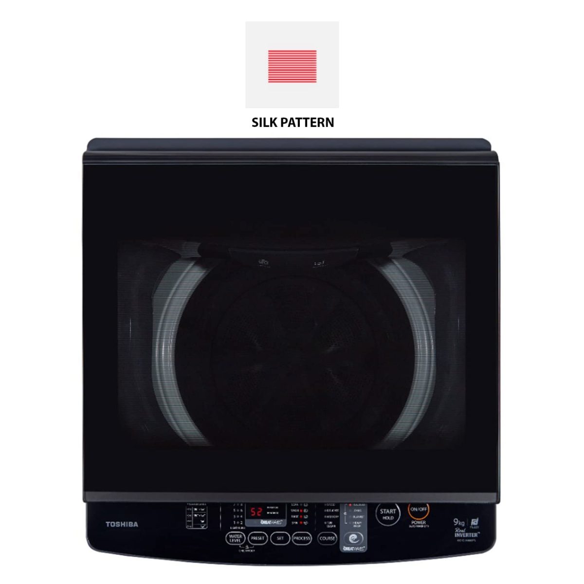 Toshiba 10.5 5 Star KG DD Motor Fully Automatic Topload Washing Machine (AW-DUK1150H-IND(SK), Silver) - Image 5