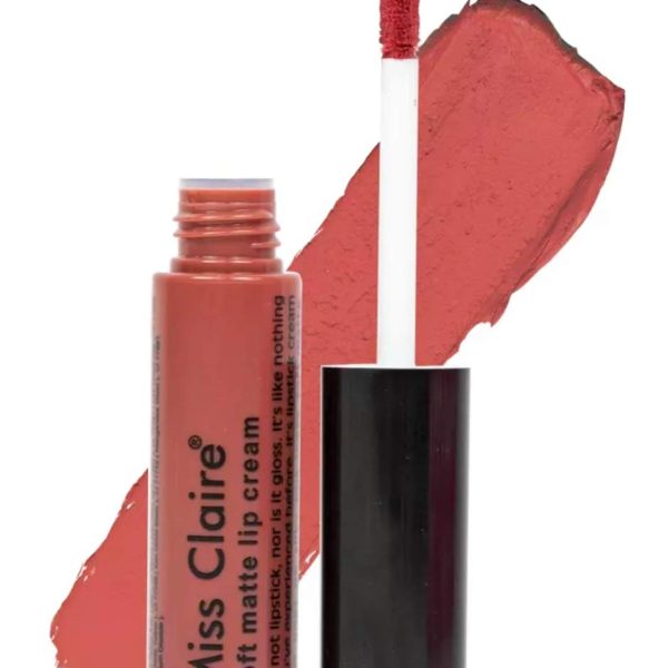 Miss Claire Soft Matte Lip Cream 21, Pink, 6.5 Grams, Pink, 6 g