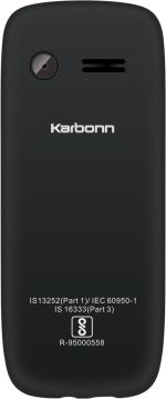 Karbonn K140 POP Dual Sim Keypad Mobile|1000mAh Battery|Upto 32GB Expanadable Memory| Wireless FM Radio (Black) - Image 2