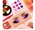 First Beauty Makeup Practice Face Board Dummy Skin Board Makeup Mask Skin Face Eye Makeup for Beginner Makeup Artist The Perfect Makeup (1 - Pcs, Skin) - Image 4