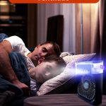 Mabron (Feel the summer with 15 Years Warranty) Black Portable Air Conditioner Fan. Best this USB-powered mini AC combines a desk fan, and mini cooler with 3-speed modes_Multicolor - Image 4