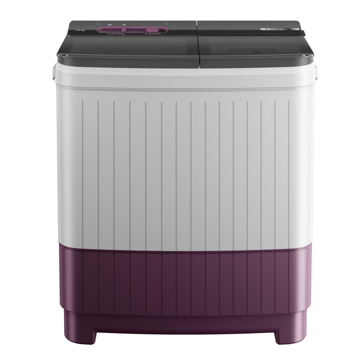 Bosch 8.5 kg 5 Star Semi-Automatic Top Loading Washing Machine (2025 Model, WJP854V0IN, 3 Wash Programs, Anti-Rust Body, 1300 RPM Spin Speed, Wine, 5 Years Comprehensive Warranty) - Image 7