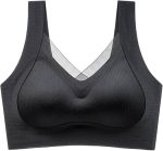 Neellohit Women's Wireless Push-Up Bra | Soft Lightly Padded Full Coverage Bra | Longline High Support Sports Bra for Workout, Gym & Yoga | Comfortable Everyday Bralette - Image 2