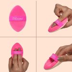 Daily Life Forever52 Ultrablend 2-in-1 Puff & Sponge – MSP010 | Dual-Sided Tool for Setting, Baking, Blending & Retouching | Soft Powder Puff + Suede Blender for Flawless Finish - Image 3