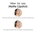 Glam21 Matte Pro Ink Non Transfer Lipstick | Long Lasting | Ultra Pigmented |06 Red Creame - Image 5