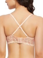 Clovia Women's Solid Padded Demi Cup Wire Free Balconette Bra- Turquoise - Image 6
