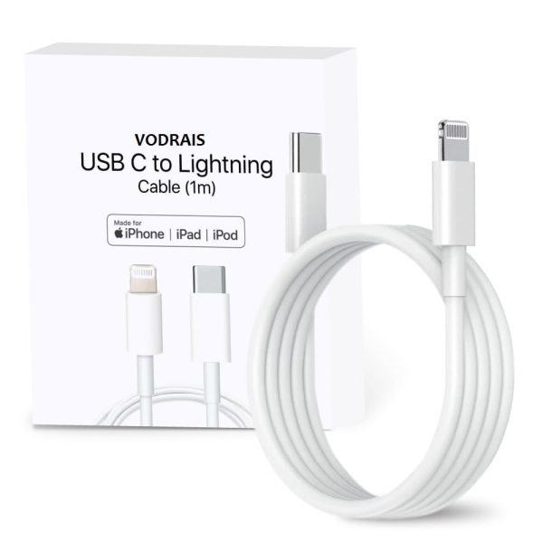 USB C Cable to Lightning-20W [Apple-MFi Certified] Fast Charger Cable Power Charging Cord Compatible with iPhone 14/13/12/12 PRO Max/12/11/11PRO/XS/Max/XR/X/8/iPad (White)