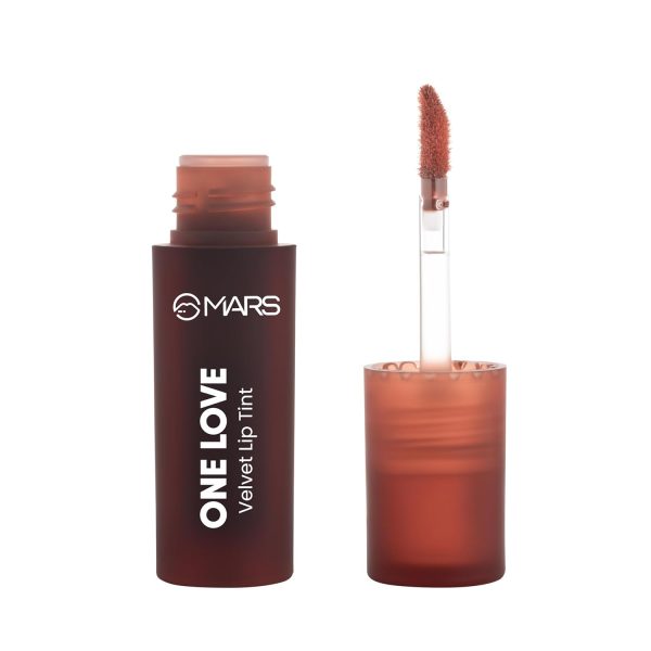 MARS PREMIUM Love Track Velvet Lip Tint (2.8ml) (ONE LOVE) | Velvet Matte Finish | Non-Sticky & Lightweight | Highly Pigmented | Comfortable Wear | 6 Flattering Shades-sh7711