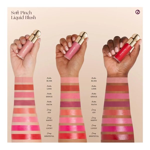 Liquid Blush, Matte Finish, Soft Cream Formula | Long Lasting Lighweight Formula Multicolor | For All Skin Type Blusher (Bliss, 7 Gram)