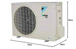 Daikin 1.5 Ton 5 Star RKM50TV16VF / FTKM50TV16VF Inverter Air Conditioner White - Image 2