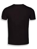 Customized and Personalized Photo On T Shirt for Mens and Womens Pure Cotton Black T Shirt. - Image 2