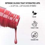 MyHues HyGlow Lip Elixir, Lip Gloss and Oil Hybrid, Nourishing Jojoba, Almond, Squalane 100% (Plant Derived), Shea Butter, Moisturizing, Buildable Colour, Glossy Finish (Rich Brown (Mira)) - Image 6