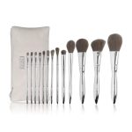 NANCY AJRAM X IMAGIC 13 Pcs Cosmetic Makeup Brushes Set with Bag, Nylon Hair (Pack of 13)