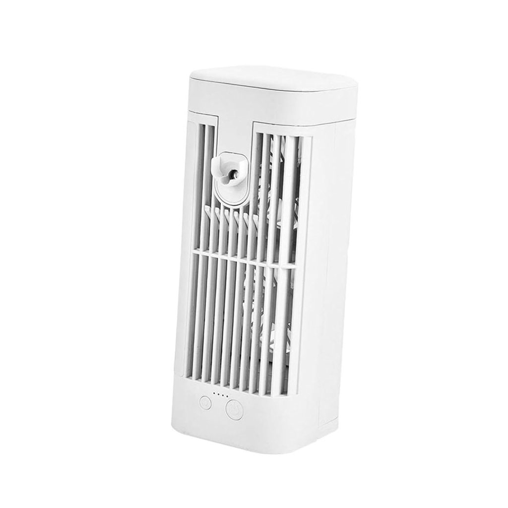 CLUB BOLLYWOOD® Portable Air Conditioner USB Evaporative Air Cooler Fan for Home & Garden | Home Improvement | Heating, Cooling & Air | 1 Mini Air Conditioning Fan | 1 Manual | 1 USB Cable