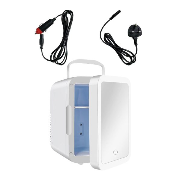 ARTISOUL® Car Refrigerator 4L Cooler Car Beauty Mini Fridge for Beauty Drinks Beverage | Major Appliances | Refrigerators & Freezers | Mini Fridges
