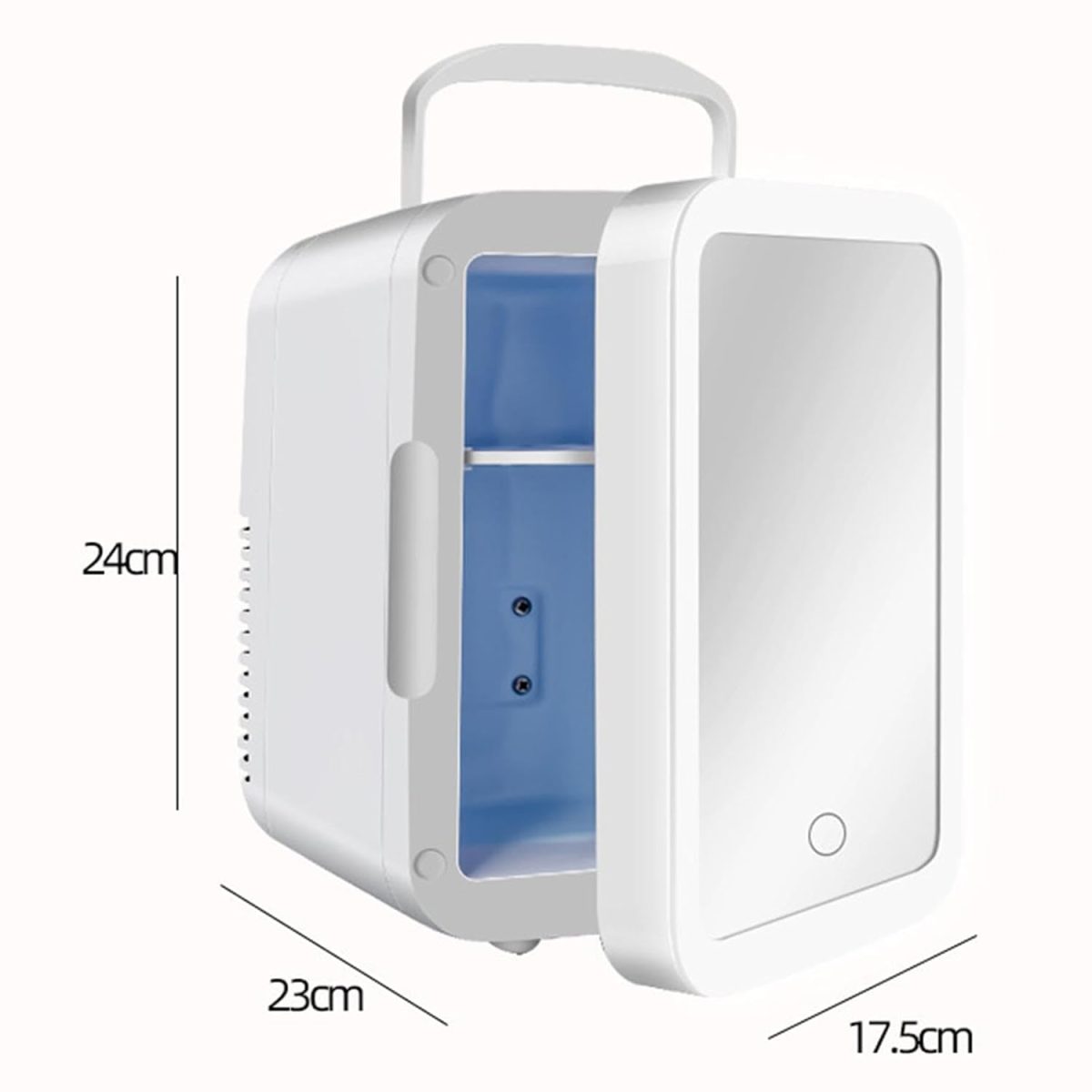 ARTISOUL® Car Refrigerator 4L Cooler Car Beauty Mini Fridge for Beauty Drinks Beverage | Major Appliances | Refrigerators & Freezers | Mini Fridges - Image 3