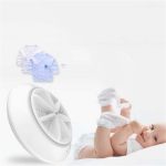 DOMUM Mini Washing Machine Turbine Washing Machine Washing Machine Door Hinge Ultrasonic Lightweight Turbo Washer with USB Cable - for Home Camping Dorms Business College Rooms. - Image 4