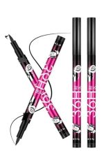 Heeva Creation 36 H Long Lasting Waterproof Liquid Black Eyeliner.(Pack Of 2).Colour-Black.